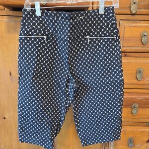 Westbound Black and White Long Shorts